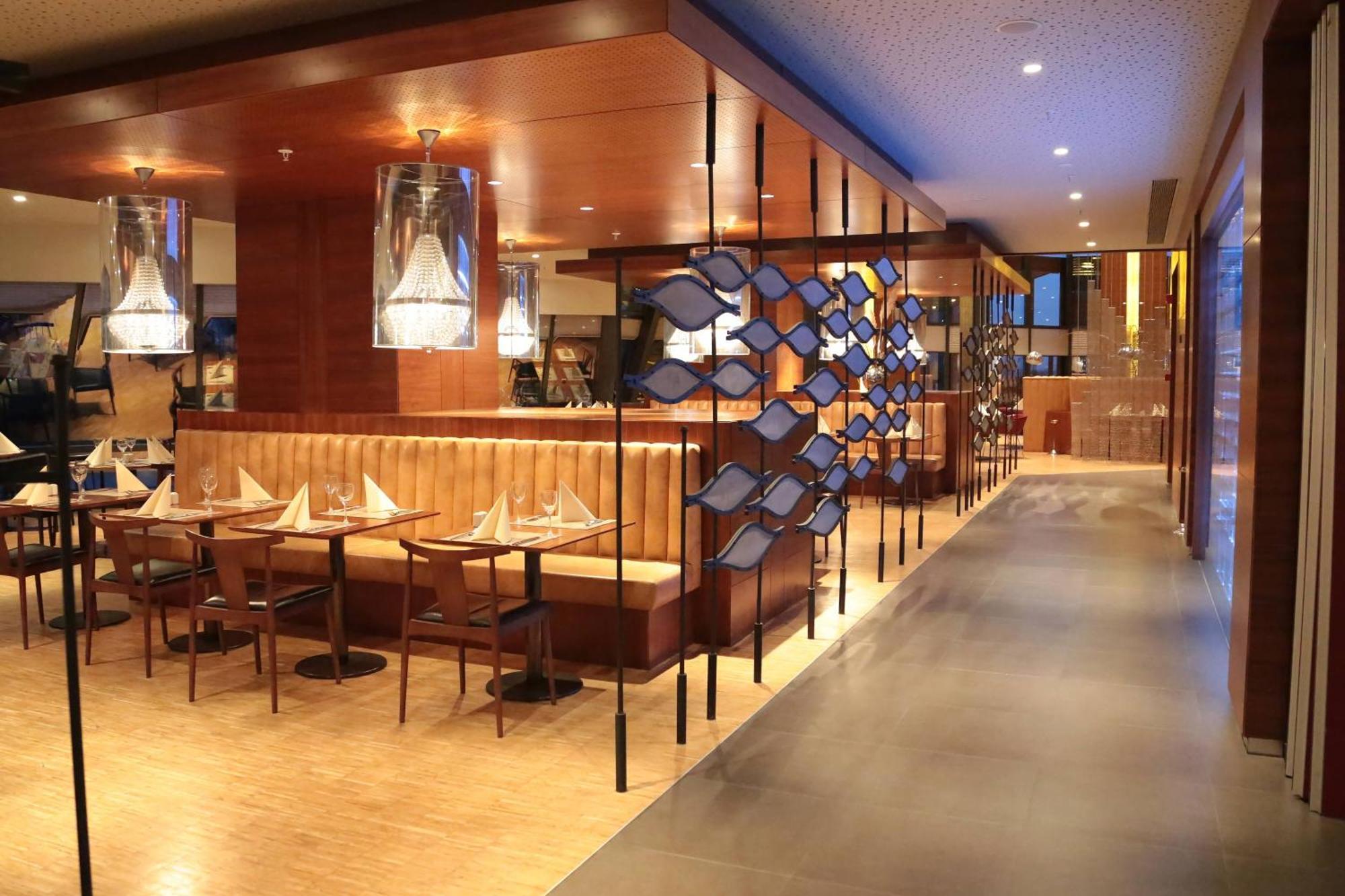 Sheraton Istanbul Atakoy Hotel Istambul Exterior foto The restaurant